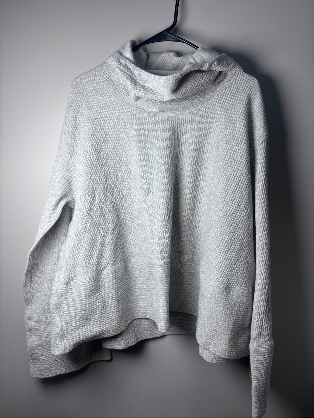 Lululemon Along The Way Textured Hoodie Size L/XL